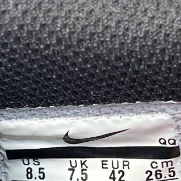 Nike SB Gray Check Canvas Casual Sneakers - Men’s 8.5 - Picture 5 of 5